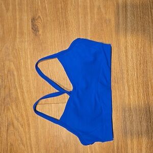 Athleta Vital Blue Sports Bra Size Small A-C